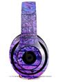 WraptorSkinz Skin Decal Wrap compatible with Beats Studio 2 and 3 Wired and Wireless Headphones Purple Graffiti Skin Only (HEADPHONES NOT INCLUDED)