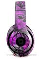 WraptorSkinz Skin Decal Wrap compatible with Beats Studio 2 and 3 Wired and Wireless Headphones Butterfly Graffiti Skin Only (HEADPHONES NOT INCLUDED)