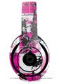 WraptorSkinz Skin Decal Wrap compatible with Beats Studio 2 and 3 Wired and Wireless Headphones Pink Graffiti Skin Only (HEADPHONES NOT INCLUDED)