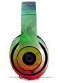 WraptorSkinz Skin Decal Wrap compatible with Beats Studio 2 and 3 Wired and Wireless Headphones Rainbow Butterflies Skin Only (HEADPHONES NOT INCLUDED)