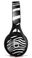 WraptorSkinz Skin Decal Wrap compatible with Beats EP Headphones Zebra Skin Only HEADPHONES NOT INCLUDED