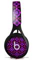 WraptorSkinz Skin Decal Wrap compatible with Beats EP Headphones Pink Floral Skin Only HEADPHONES NOT INCLUDED