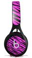 WraptorSkinz Skin Decal Wrap compatible with Beats EP Headphones Pink Tiger Skin Only HEADPHONES NOT INCLUDED