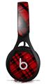WraptorSkinz Skin Decal Wrap compatible with Beats EP Headphones Red Plaid Skin Only HEADPHONES NOT INCLUDED