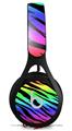 WraptorSkinz Skin Decal Wrap compatible with Beats EP Headphones Tiger Rainbow Skin Only HEADPHONES NOT INCLUDED
