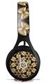 WraptorSkinz Skin Decal Wrap compatible with Beats EP Headphones Leave Pattern 1 Brown Skin Only HEADPHONES NOT INCLUDED