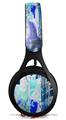 WraptorSkinz Skin Decal Wrap compatible with Beats EP Headphones Graffiti Blue Skin Only HEADPHONES NOT INCLUDED