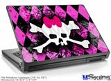 Laptop Skin (Medium) - Pink Diamond Skull