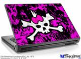 Laptop Skin (Medium) - Punk Skull Princess