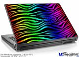 Laptop Skin (Medium) - Rainbow Zebra