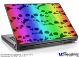 Laptop Skin (Medium) - Rainbow Skull Collection