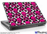 Laptop Skin (Medium) - Pink Skulls and Stars