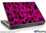 Laptop Skin (Medium) - Pink Distressed Leopard