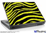 Laptop Skin (Medium) - Zebra Yellow