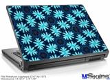 Laptop Skin (Medium) - Abstract Floral Blue