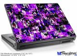Laptop Skin (Medium) - Purple Graffiti