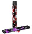 Skin Decal Wrap 2 Pack for Juul Vapes Checker Graffiti JUUL NOT INCLUDED