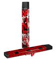 Skin Decal Wrap 2 Pack for Juul Vapes Red Graffiti JUUL NOT INCLUDED