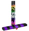 Skin Decal Wrap 2 Pack for Juul Vapes Cartoon Skull Rainbow JUUL NOT INCLUDED