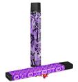 Skin Decal Wrap 2 Pack for Juul Vapes Scene Kid Sketches Purple JUUL NOT INCLUDED