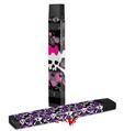 Skin Decal Wrap 2 Pack for Juul Vapes Pink Bow Skull JUUL NOT INCLUDED