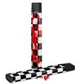 Skin Decal Wrap 2 Pack for Juul Vapes Checkerboard Splatter JUUL NOT INCLUDED