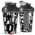 Decal Style Skin Wrap works with Blender Bottle 20oz Punk Rock (BOTTLE NOT INCLUDED)