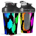 Decal Style Skin Wrap works with Blender Bottle 20oz Rainbow Leopard (BOTTLE NOT INCLUDED)