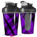 Decal Style Skin Wrap works with Blender Bottle 20oz Purple Plaid (BOTTLE NOT INCLUDED)