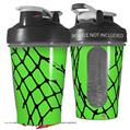 Decal Style Skin Wrap works with Blender Bottle 20oz Ripped Fishnets Green (BOTTLE NOT INCLUDED)
