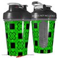 Decal Style Skin Wrap works with Blender Bottle 20oz Criss Cross Green (BOTTLE NOT INCLUDED)