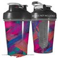 Decal Style Skin Wrap works with Blender Bottle 20oz Painting Brush Stroke (BOTTLE NOT INCLUDED)