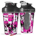 Decal Style Skin Wrap works with Blender Bottle 20oz Pink Graffiti (BOTTLE NOT INCLUDED)