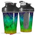 Decal Style Skin Wrap works with Blender Bottle 20oz Rainbow Butterflies (BOTTLE NOT INCLUDED)