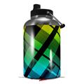 Skin Decal Wrap for 2017 RTIC One Gallon Jug Rainbow Plaid (Jug NOT INCLUDED) by WraptorSkinz