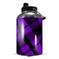 Skin Decal Wrap for 2017 RTIC One Gallon Jug Purple Plaid (Jug NOT INCLUDED) by WraptorSkinz