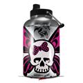 Skin Decal Wrap for 2017 RTIC One Gallon Jug Skull Butterfly (Jug NOT INCLUDED) by WraptorSkinz