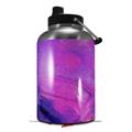 Skin Decal Wrap for 2017 RTIC One Gallon Jug Painting Purple Splash (Jug NOT INCLUDED) by WraptorSkinz