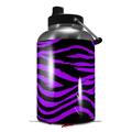 Skin Decal Wrap for 2017 RTIC One Gallon Jug Purple Zebra (Jug NOT INCLUDED) by WraptorSkinz