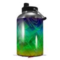 Skin Decal Wrap for 2017 RTIC One Gallon Jug Rainbow Butterflies (Jug NOT INCLUDED) by WraptorSkinz