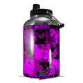 Skin Decal Wrap for 2017 RTIC One Gallon Jug Purple Star Checkerboard (Jug NOT INCLUDED) by WraptorSkinz