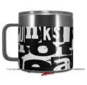 Skin Decal Wrap for Yeti Coffee Mug 14oz Punk Rock - 14 oz CUP NOT INCLUDED by WraptorSkinz