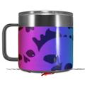 Skin Decal Wrap for Yeti Coffee Mug 14oz Rainbow Skull Collection - 14 oz CUP NOT INCLUDED by WraptorSkinz