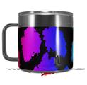 Skin Decal Wrap for Yeti Coffee Mug 14oz Rainbow Leopard - 14 oz CUP NOT INCLUDED by WraptorSkinz