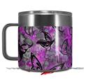 Skin Decal Wrap for Yeti Coffee Mug 14oz Butterfly Graffiti - 14 oz CUP NOT INCLUDED by WraptorSkinz