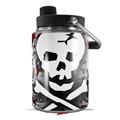 Skin Decal Wrap for Yeti Half Gallon Jug Skull Splatter - JUG NOT INCLUDED by WraptorSkinz