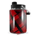 Skin Decal Wrap for Yeti Half Gallon Jug Red Plaid - JUG NOT INCLUDED by WraptorSkinz