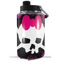 Skin Decal Wrap for Yeti 1 Gallon Jug Pink Diamond Skull - JUG NOT INCLUDED by WraptorSkinz