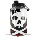 Skin Decal Wrap for Yeti 1 Gallon Jug Rainbow Plaid Skull - JUG NOT INCLUDED by WraptorSkinz