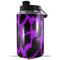 Skin Decal Wrap for Yeti 1 Gallon Jug Purple Leopard - JUG NOT INCLUDED by WraptorSkinz